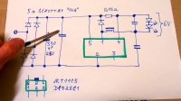 12V LED Lamp teardown - schematic & how does a constant current driver work