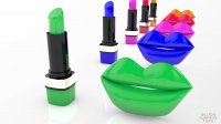 بازی انلاین کودکان مهدکودکی  Colours for Kids Girls Makeup - Learning for children Toddlers