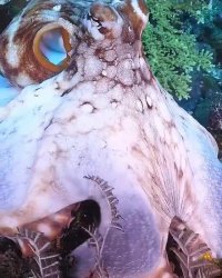 تغییر رنگ پوست هشت‌پا