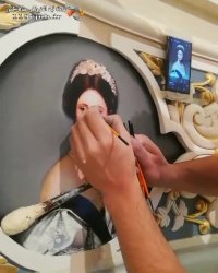 نقاشی و پتینه کاری ساختمان جباری در تهران