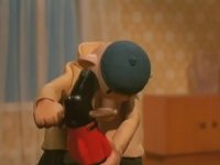 برنامه کودک پت و مت - اتو کشیدن