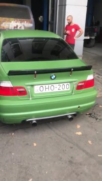 BMW E46 M3 8.3 V10 Engine Sound