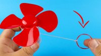 ساخت پنکه دستی بدون نیاز به باطری و موتور - اختراع جالب در خانه