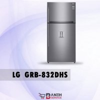 معرفی ویدیویی یخچال فریزر ال جی مدل GRB-832DHS سری 832