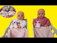 کارتونی نی نی کوچولو - روتین صبحگاهی نی نی ها - صبحانه و عوض کردن پوشک