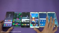 Samsung Galaxy Note 8 vs Note 7 vs Note 5 vs Note 4 vs Note 3 vs Note 2 - Speed Test!
