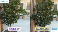 مقایسه دوربین گوشی های Samsung Galaxy A60  و NOKIA X71