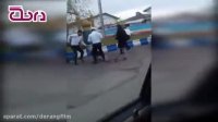 ضرب‌وشتم یک شهروند توسط جمعی از ماموران راهنمایی و رانندگی
