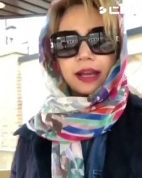 تعجب و ناراحتی شبنم قلی خانی از گران شدن میوه!