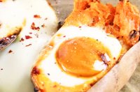 طرز تهیه صبحانه سیب‌ زمینی تخم مرغی