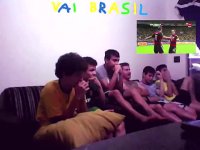 عکس العمل خانواده برزیلی در بازی خاطره انگیز بزریل و آلمان