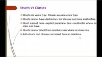 C# Beginner to advanced - Lesson 25 - Structures vs classes