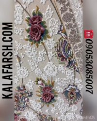 فرش پرفروش گل رز 1200 شانه برجسته