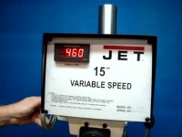 JET 15" VARIABLE SPEED DRILL PRESS 40734