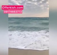 آسمان زیبا در جزیره کیش