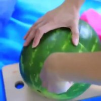 درست کردن هندوانه ژله ای