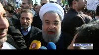 روحانی:  راهپیمایی 22 بهمن اعلام وحدت و یکپارچگی ملت و پیمان با امام راحل