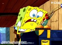 باب اسفنجی و تصورات ترسناک - کارتون باب اسفنجی دوبله فارسی