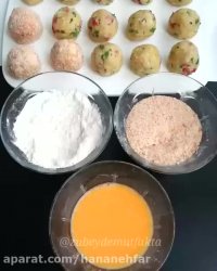 طرز تهیه توپک_سیب_زمینی (آسان و خوشمزه)