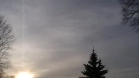 Sky Clouds Time Lapse Reflection? Nibiru? Second Sun? Planet X? Tuesday Feb 3 2015 CT New England