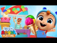 کارتون فرشته کوچولو : بستنی خوردن در پاساژ