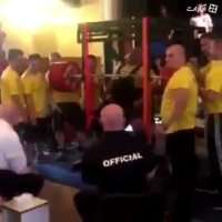 رکورد اسکات جهان شکسته شد( 500 کیلوگرم )