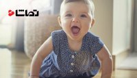لحظات دیدنی از مراحل یادگیری نوزاد برای راه رفتن