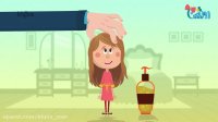 مجموعه انیمیشن روشنا - روش های نگهداری از موهای بلند
