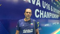 صحبت های آرش صادقیانی سرمربی تیم ملی زیر 16 سال پسر پیش از آغاز مسابقات