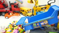 ماشین بازی کودکانه - کلیپ ماشین حمل اسباب بازی ها - ماشین بازی تفریحی