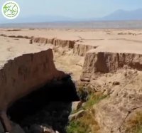 یکی از حیر‌ت‌ انگیزترین طبیعت‌ها وسط بیابان‌های کرمان