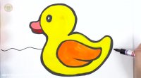 آموزش نقاشی به کودکان : اردک