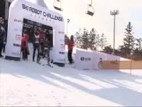 رقابت روبات های اسکی باز