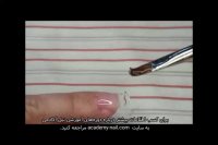 آموزش کاشت ناخن با ژل بیلدر : مرحله سوم : موادگذاری - نیل آکادمی
