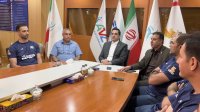 دیدار صمیمی رئیس فدراسیون با نسل آینده والیبال ایران