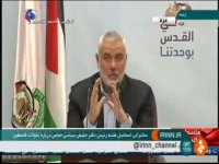 هنیه: هیچ کشور فلسطینی در خاک مصر و اردن تشکیل نخواهد شد