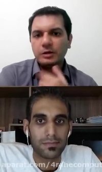 لایو دونفره با موضوع انتشار محتوا در حد بی‌نهایت