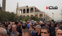 پیکر 3 شهید نفتکش سانچی در تهران تشییع شد