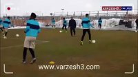 گزارشی برفی از فوتبال تبریز