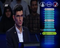 ابوالفضل پیشتاز نفر آخر مسابقه برنده باش 20 مهر