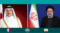 گفتگوی تلفنی رئیس جمهور و امیر قطر
