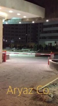 راهبند هیدرولیک آریاز در برج المپیک تهران