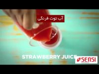 فیلم آموزشی تهیه بستنی چوبی توت فرنگی