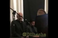 مداحی " معاون امور هنری وزارت ارشاد " در عزاداری حسینی