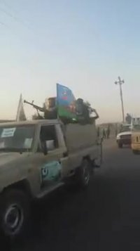 تصاویر اعزام نیروهای " عصایب اهل الحق و‌سازمان بدر " به کرکوک