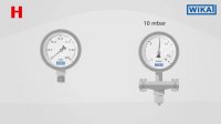 انتخاب گیج فشار بردن تیوب و دیافراگمی  bourden tube or diaphragm pressure gauge