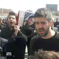 مراسم تشیع پیکر " حامد هاکان "