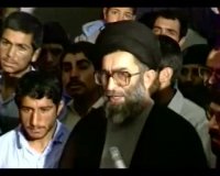 دیدار رهبر انقلاب با جانبازان شیمیایی در بیمارستان