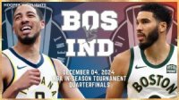 خلاصه بسکتبال ایندیانا پیسرز - بوستون سلتیکس