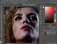 حذف فوری جوش و خال در فتوشاپ